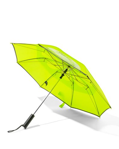 opvouwbare windbestendige paraplu Ø100x45 geel - 16830014 - HEMA