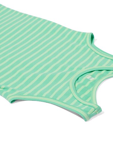 kinderhemden stretch katoen vogels - 2 stuks groen 98/104 - 19261932 - HEMA