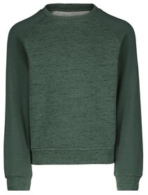 kinder sweater groen groen - 1000028878 - HEMA
