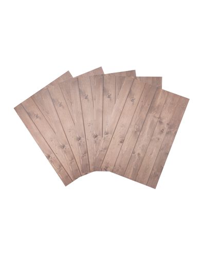 knutselpapier hout - 5 stuks - 15940115 - HEMA