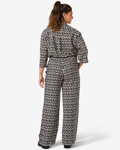 damesbroek Lara wide leg multi multi - 36281245MULTI - HEMA