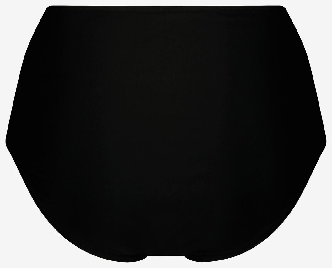 dames bikinibroekje hoog corrigerend zwart M - 22341272 - HEMA