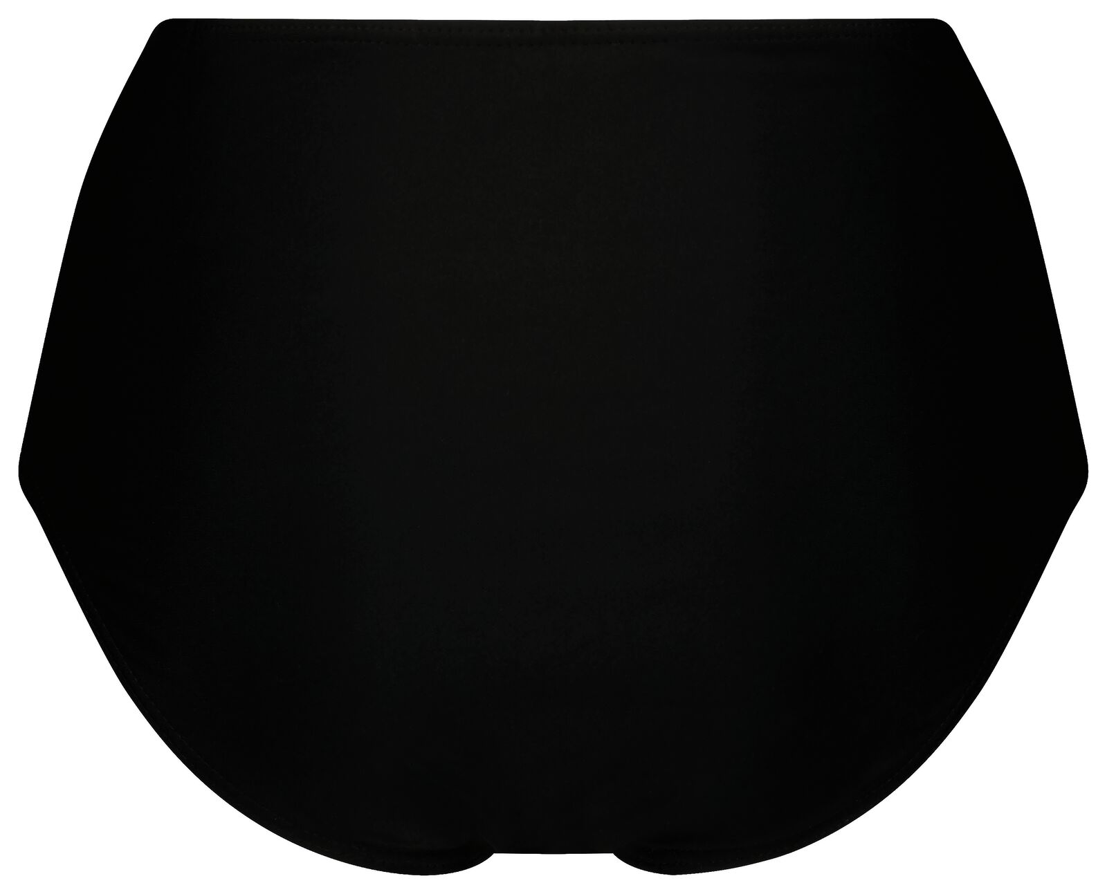 dames bikinibroekje hoog corrigerend zwart XL - 22341274 - HEMA