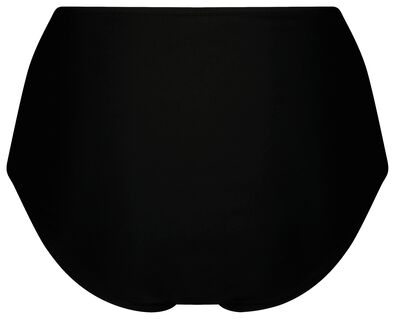 dames bikinibroekje hoog corrigerend zwart XL - 22341274 - HEMA