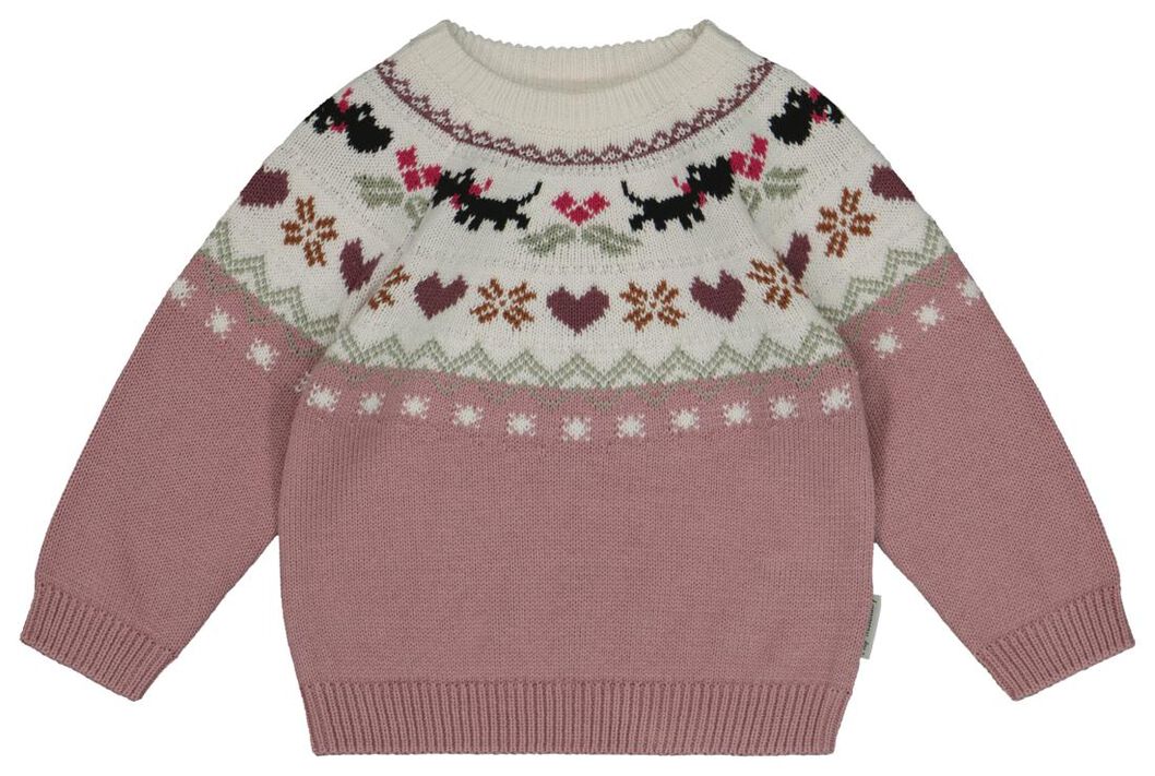 baby sweater Takkie lichtpaars lichtpaars - 1000029520 - HEMA