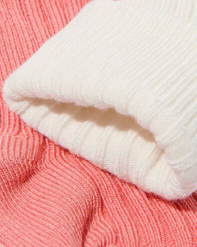 baby sokken met bamboe - 5 paar roze 12-18 m - 4760053 - HEMA