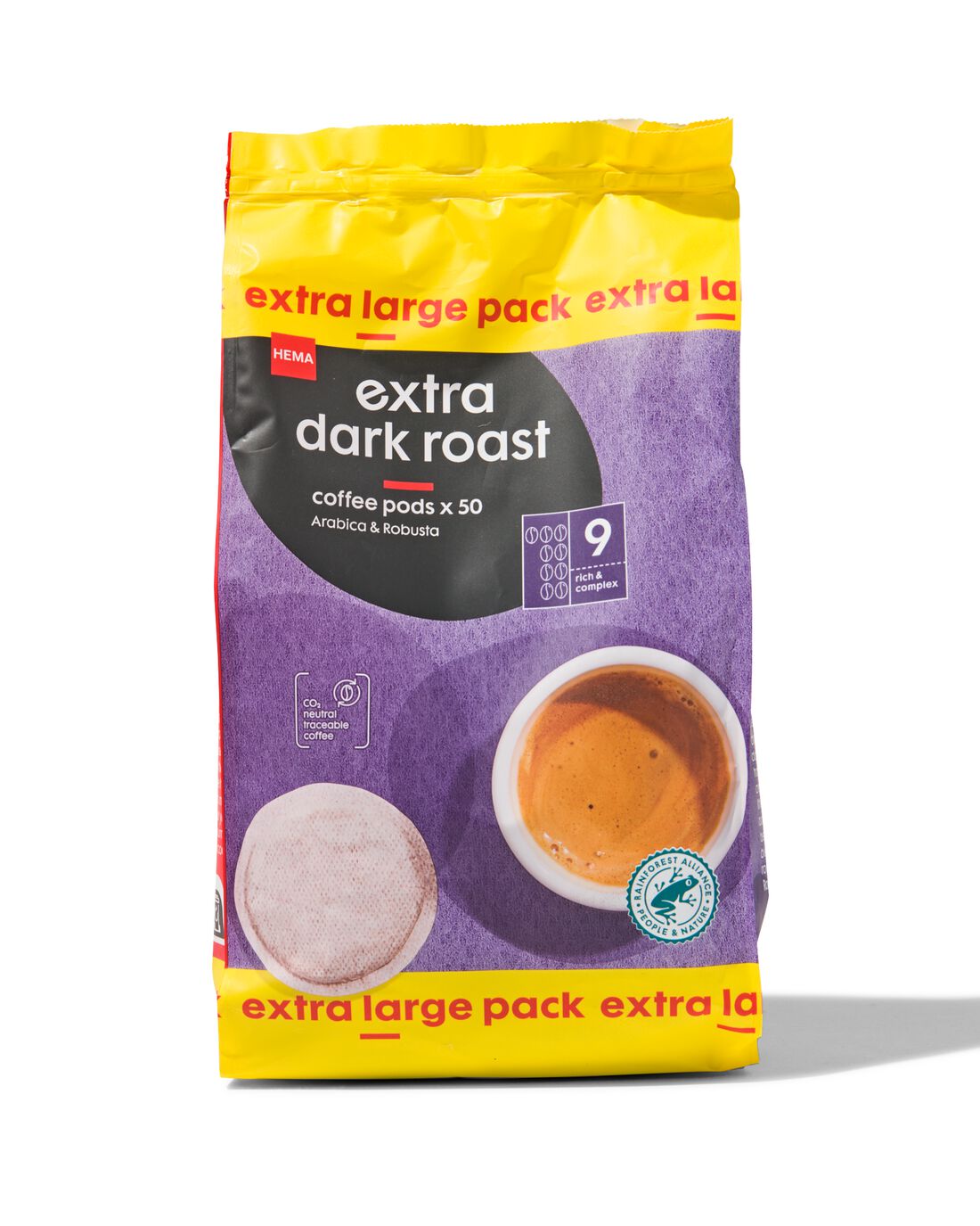 HEMA Koffiepads Extra Dark Roast - 50 Stuks