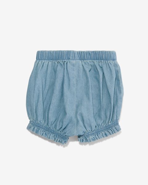 baby shorts denim blauw blauw - 1000030979 - HEMA