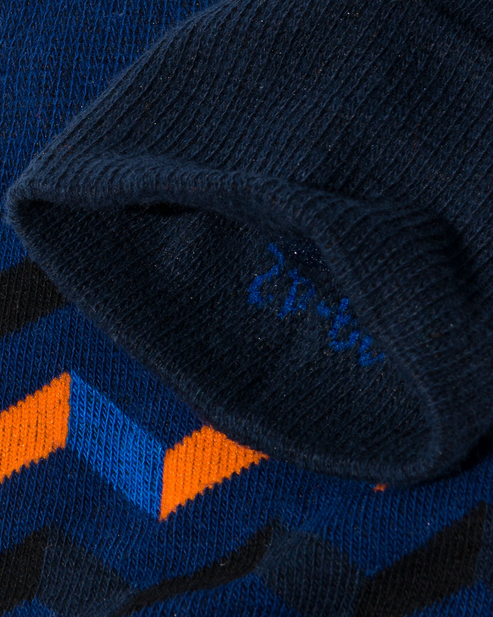 herensokken met katoen Takkie - 2 paar blauw - 1000028324 - HEMA