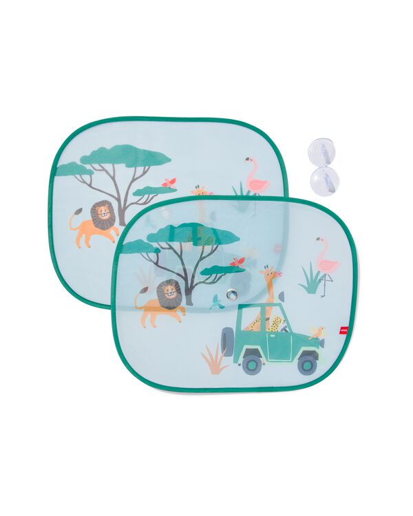 autozonneschermen 38x45 opvouwbaar dieren - 2 stuks - 41770001 - HEMA