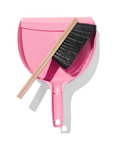 stoffer hout en blik roze  - 20520027 - HEMA