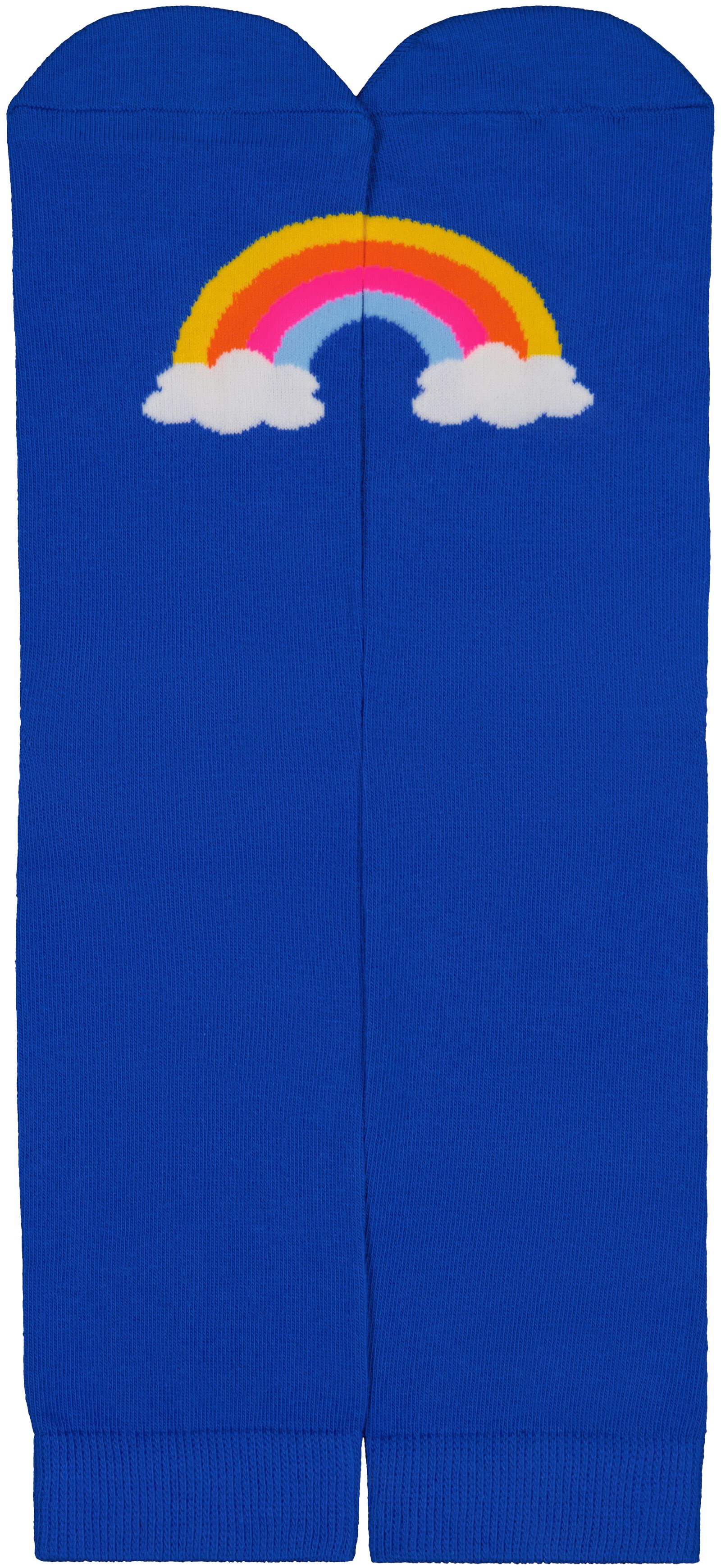 sokken met katoen lucky day blauw - 1000029362 - HEMA