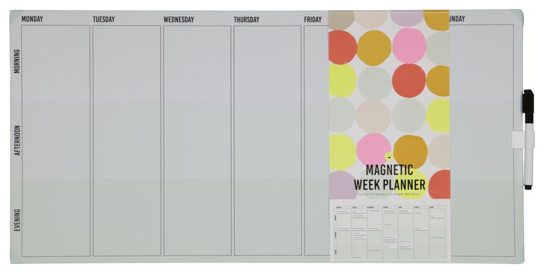 whiteboard weekplanner - HEMA