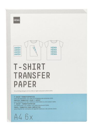 t-shirt transferpapier - 38340082 - HEMA