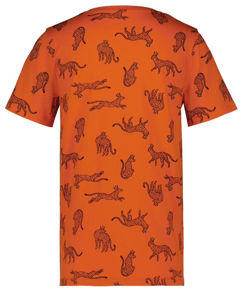 dames t-shirt oranje - 1000027545 - HEMA