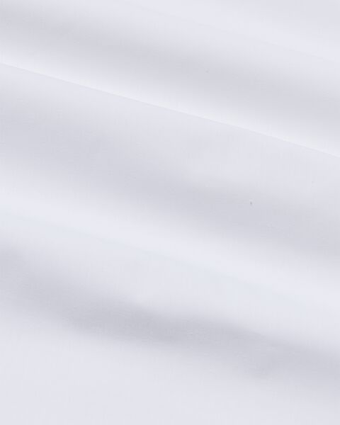 dekbedovertrek - zacht katoen - 140 x 200/220 cm - wit - 5700169 - HEMA