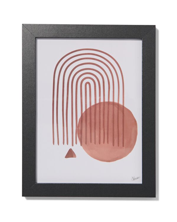 fotolijst hout 15x20 zwart - 13621032 - HEMA