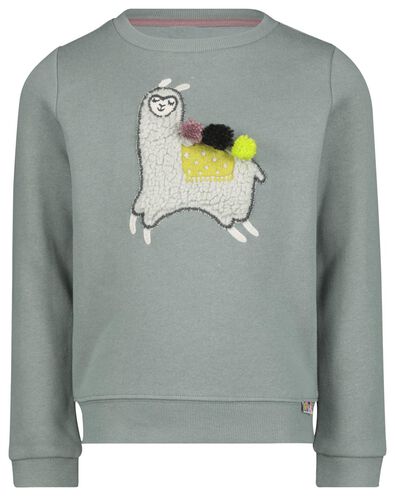 kindersweater alpaca groen - 1000021508 - HEMA