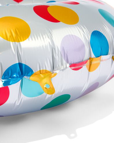 folieballon met confetti XL cijfer 7 - 14200637 - HEMA