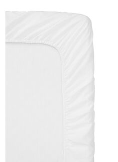 Hoeslaken Topmatras - Zacht Katoen Wit (wit)