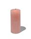 rustieke kaarsen roze roze - 1000020027 - HEMA