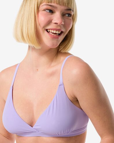 triangel bralette micro lavendel lavendel - 21900083LAVENDER - HEMA