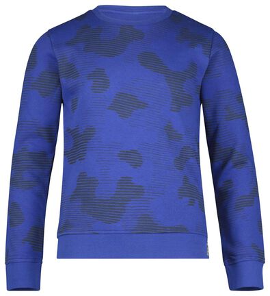 kindersweater blauw - 1000020172 - HEMA