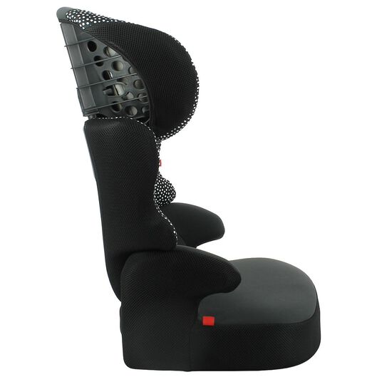 autostoel junior 15-36kg zwart/witte stip - 41700006 - HEMA