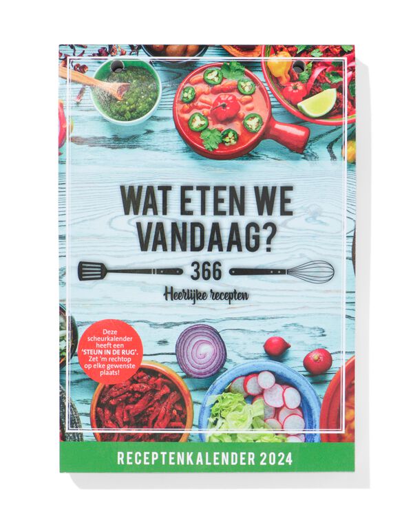 scheurkalender 2024 wat eten we vandaag - 14640012 - HEMA