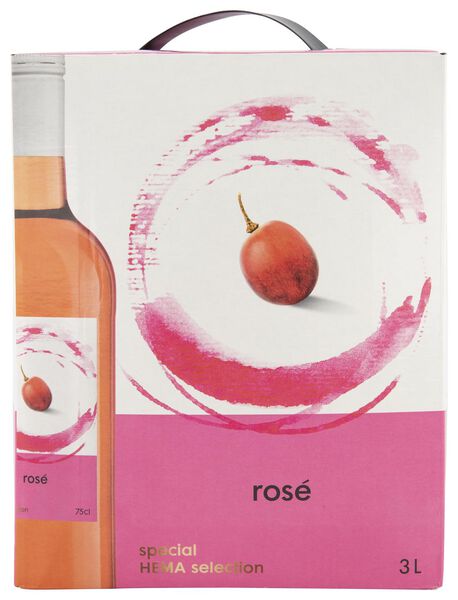 huiswijn rosé bag-in-box - 3 L - 17380102 - HEMA