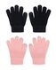 kinder handschoenen met touchscreen gebreid - 2 paar - 16711530 - HEMA