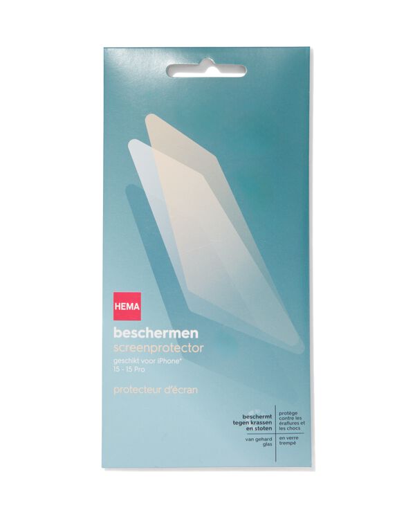screenprotector iPhone 15-15 Pro - 39680032 - HEMA