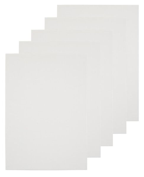 canvas panelenset A4 - 5 stuks - 60720085 - HEMA