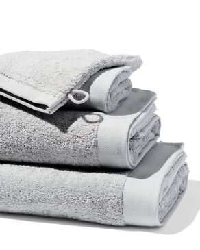 Aanpassen levend Concreet handdoeken - hotel extra zacht lichtgrijs - HEMA
