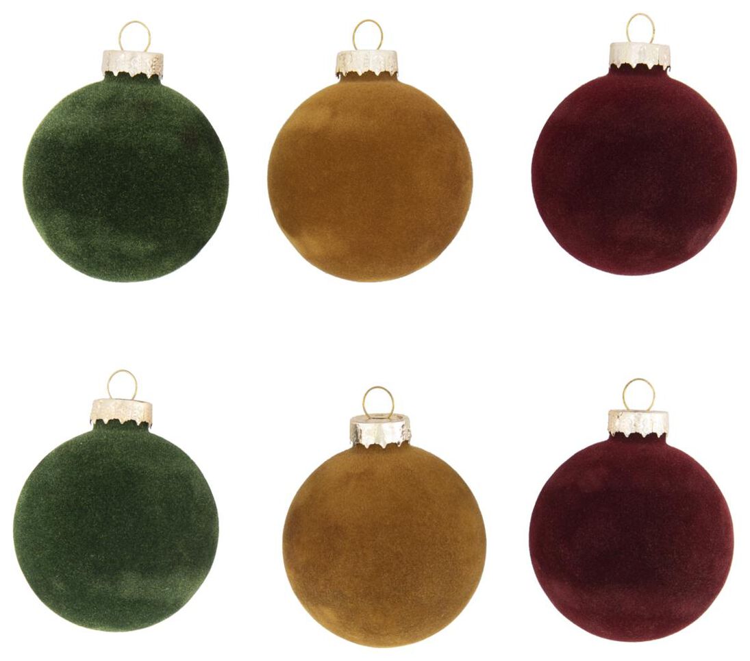 bol.com | 6 Luxe kerstballen droogbloemen (Roze) - Kerst - Cadeau - Kerstbal