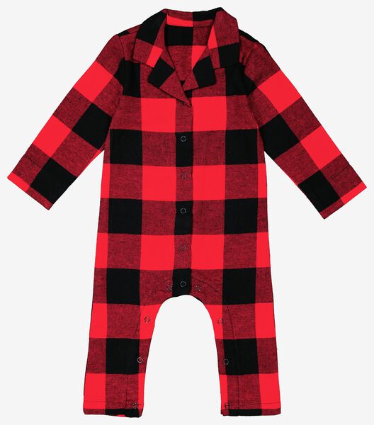 baby pyjamapak flanel War Child rood - 1000029505 - HEMA