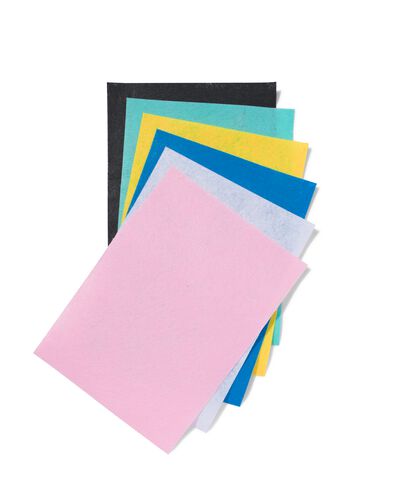 vilt vellen - 6 stuks - 15900078 - HEMA