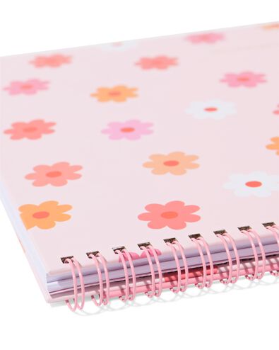 bureauplanner A4 bloem  - 14580197 - HEMA