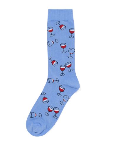 sokken toast to the host blauw blauw - 4124155BLUE - HEMA sokken toast to the host blauw blauw - 4124155BLUE - HEMA