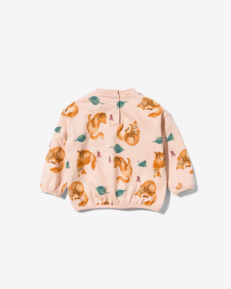 baby sweater katten - 1000029618 - HEMA