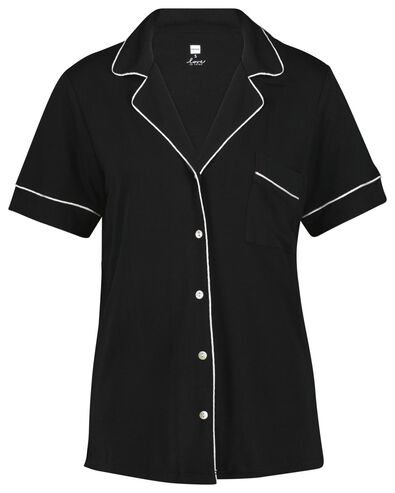 dames pyjama zwart - 1000023403 - HEMA
