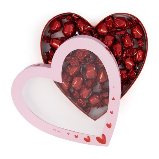 chocolade in hartvormige doos - 60900346 - HEMA