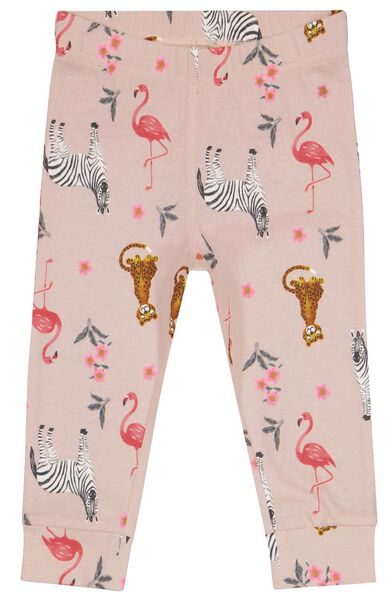 babypyjama's flamingo - 2 stuks roze roze - 1000026431 - HEMA