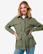 dames safari jasje Gina met linnen groen groen - 1000029922 - HEMA