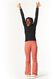 kinder t-shirt rib zwart 110/116 - 30861070 - HEMA