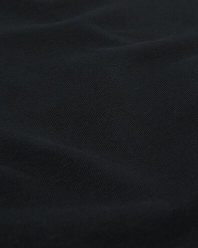 kinder t-shirt zwart zwart - 1000018007 - HEMA