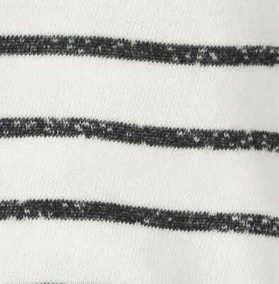 babysweater streep zwart/wit - 1000021198 - HEMA