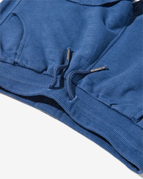 kinder sweatshort blauw blauw - 1000030408 - HEMA