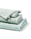 handdoeken - zware kwaliteit - gestipt lichtgroen lichtgroen - 1000021779 - HEMA
