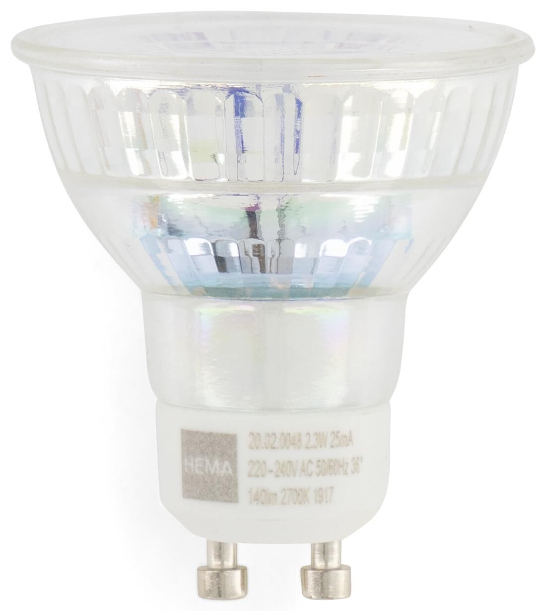 Troosteloos Blind sector HEMA LED Lamp 25W - 140 Lm - Spot - Helder (transparant) ... - Makeover.nl